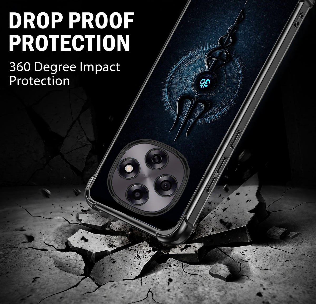 Oppo F31 Pro 5G Shiva Aura Airbags Printed Back Case