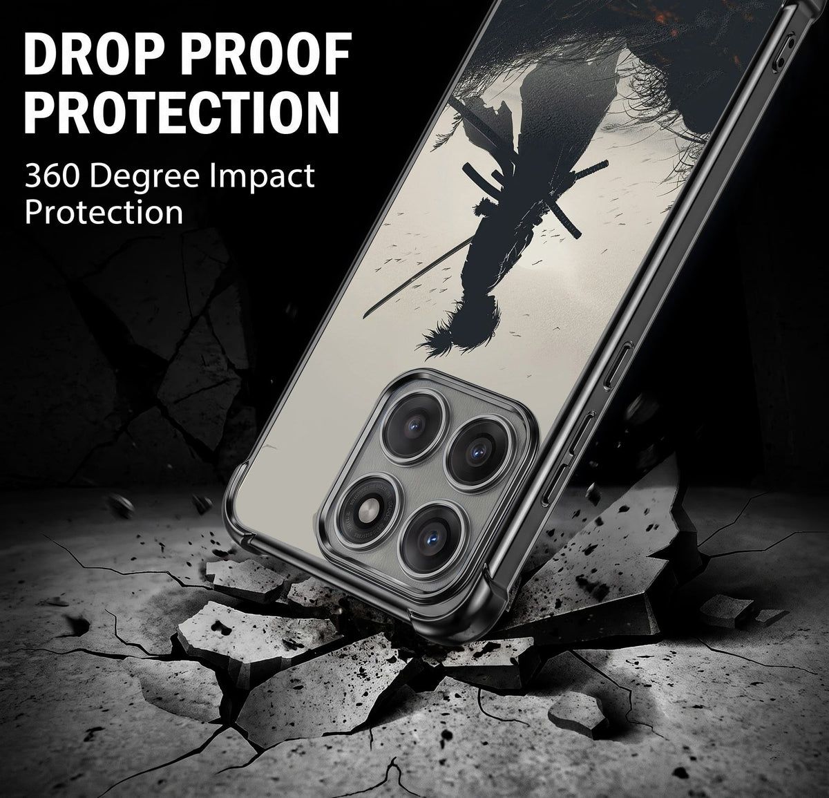 Motorola Edge 70 5G Shadow Samurai Airbags Printed Back Case