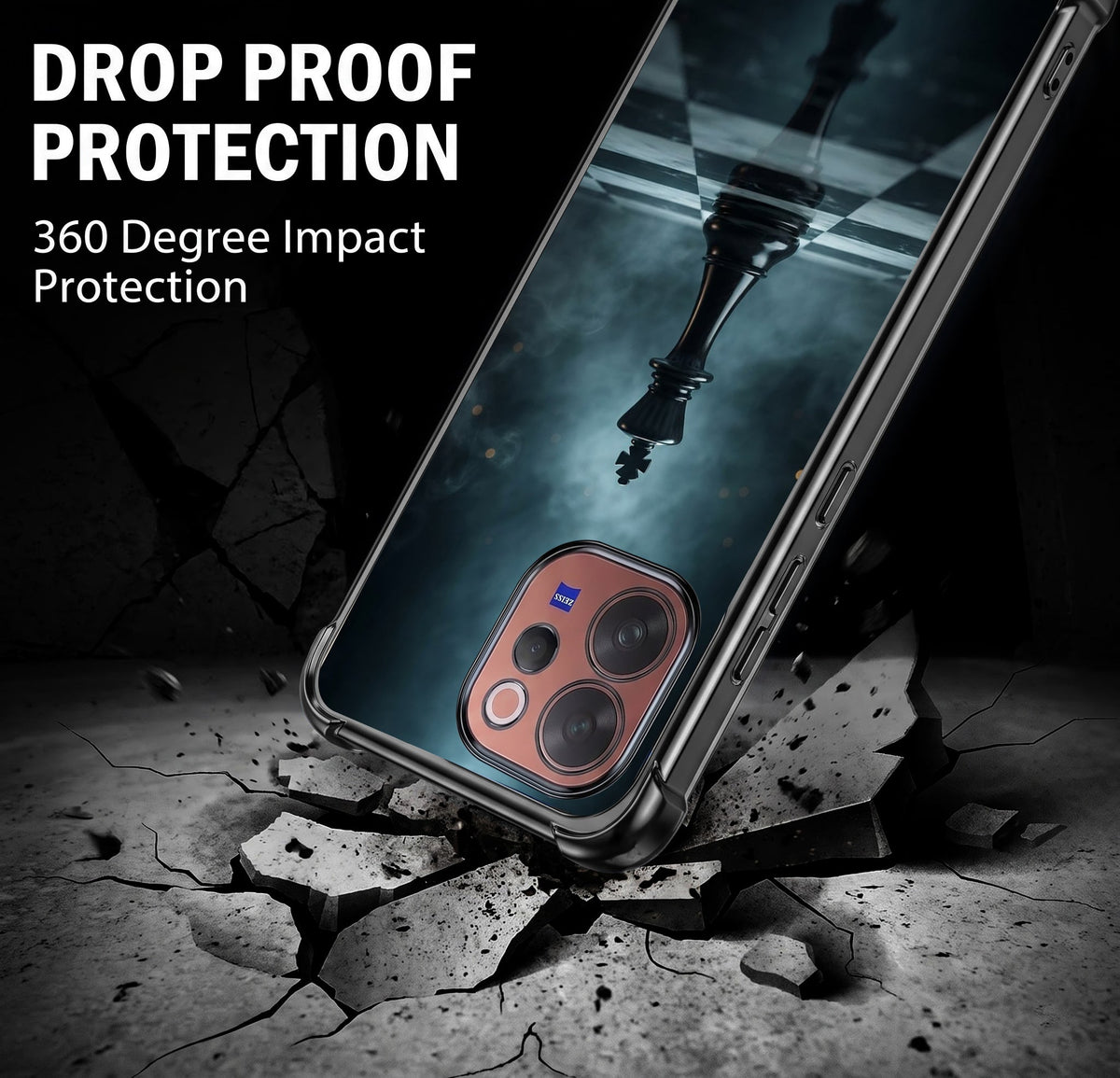 Vivo V70 5G Checkmate Airbags Printed Back Case