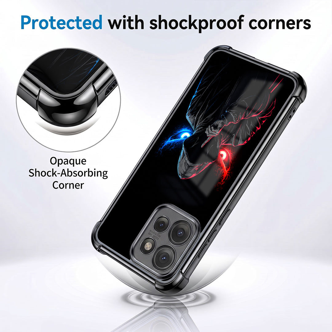 Motorola Edge 50 5G Hooded Shadow Demon Airbags Printed Back Case