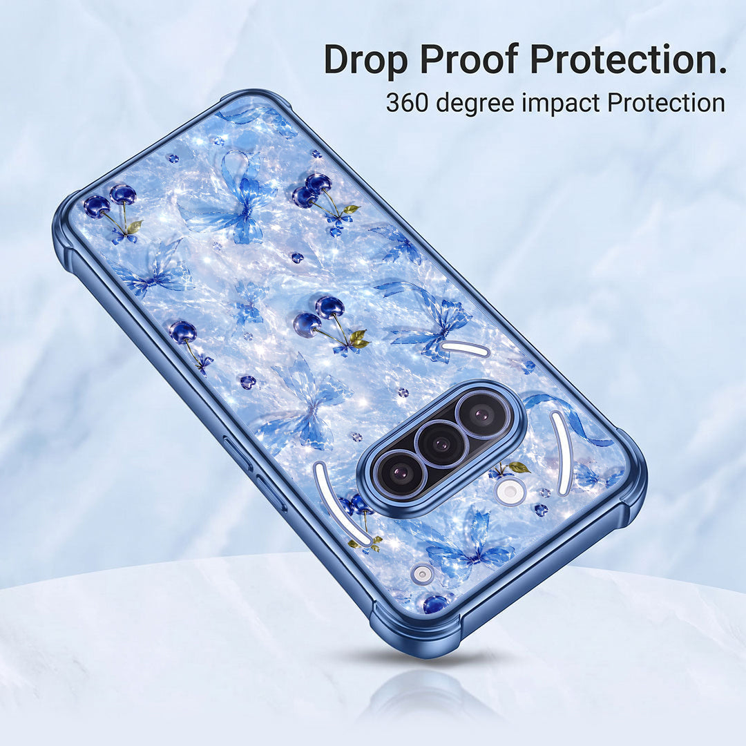 Nothing Phone 3a 5G Blue Cherry Airbags Printed Back Case