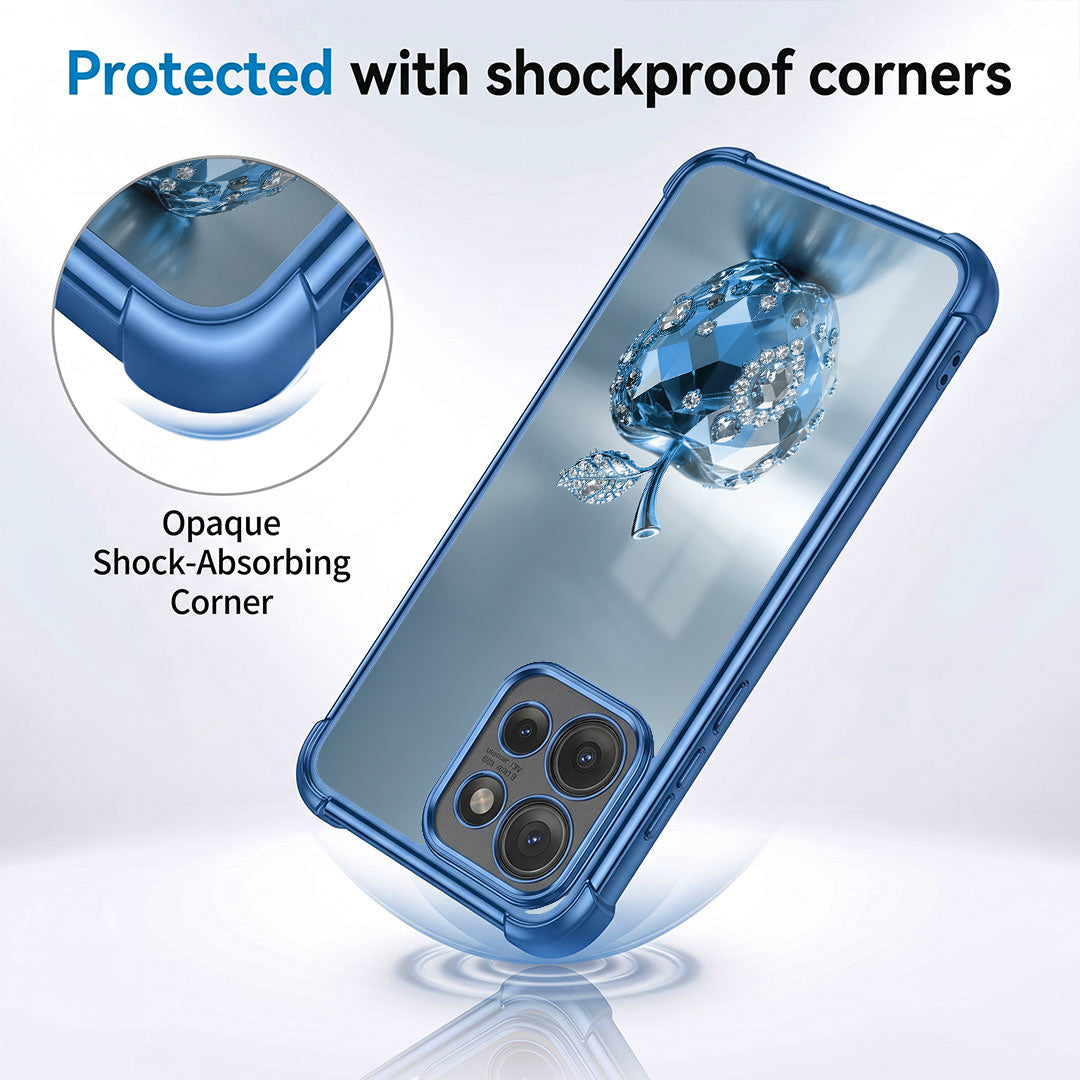 Motorola Edge 50 Neo 5G Blue Apple Airbags Printed Back Case