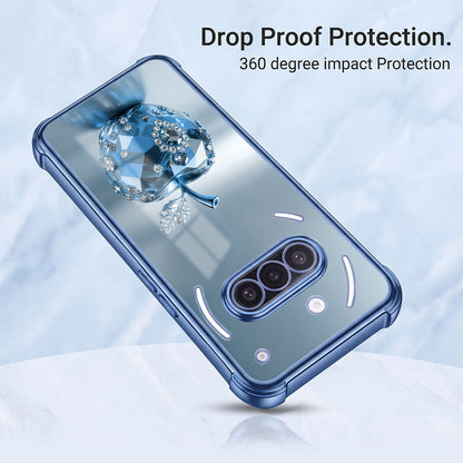 Nothing Phone 3a 5G Blue Apple Airbags Printed Back Case