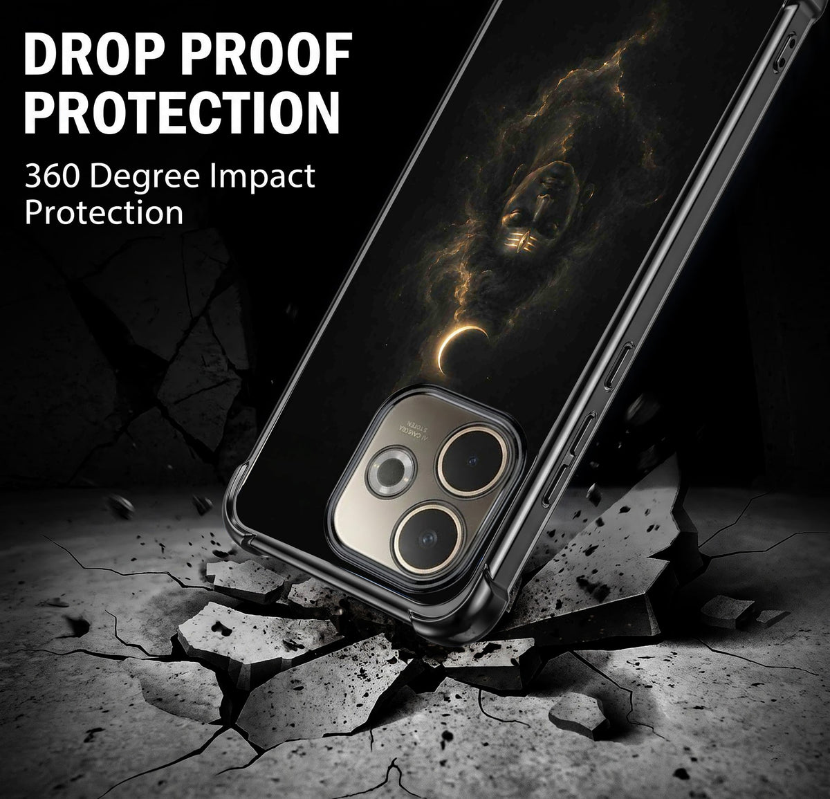 Oppo A5 Pro 5G Divine Mahadev Airbags Printed Back Case