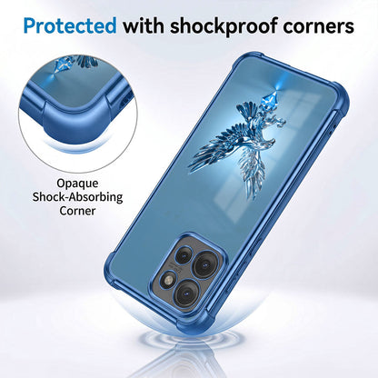 Motorola Edge 50 Neo 5G Blue Eagle Airbags Printed Back Case
