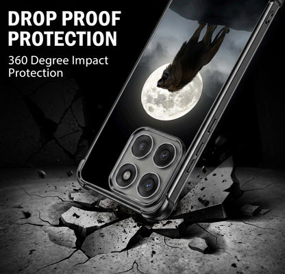 Motorola Edge 70 5G Lunar Wolf Airbags Printed Back Case