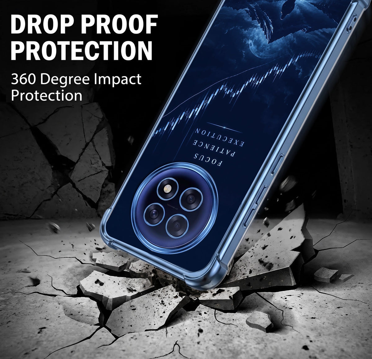 Oppo F31 Pro+ 5G Focus Airbags Printed Back Case