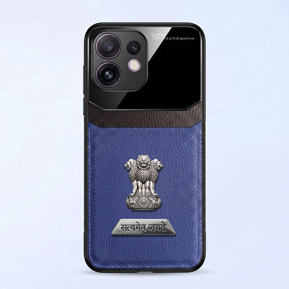 Oppo Reno 16 5G Satyamev Jayate 2-in-1 Emblem Leather Lens Protective Back Case