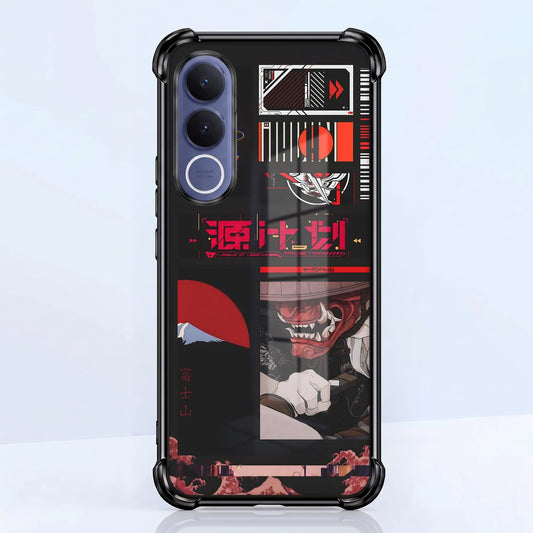 Vivo V70 FE 5G  Dark Samurai Airbags Printed Back Case