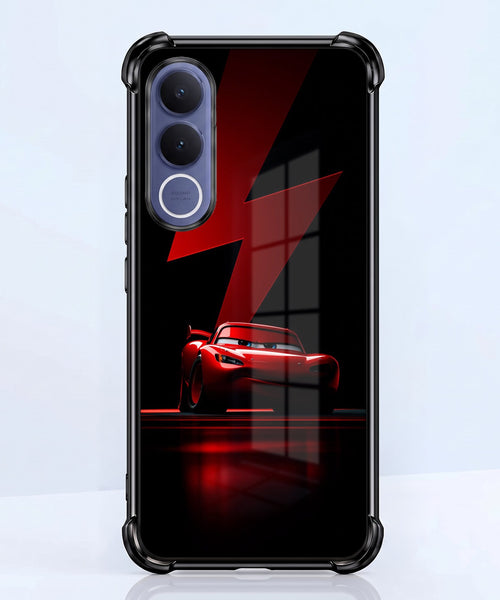 Vivo V70 FE 5G  Red Racing Car Airbags Printed Back Case