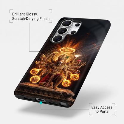 Samsung Galaxy S25 Ultra 5G Lord Narasimha Protective Cases