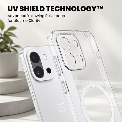 Oneplus 13s 5G Clear Anti-Yellow MagSafe Protective Case