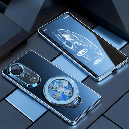 Vivo V40 Pro 5G Electroplating Reflective Fidget Rotating Back Case