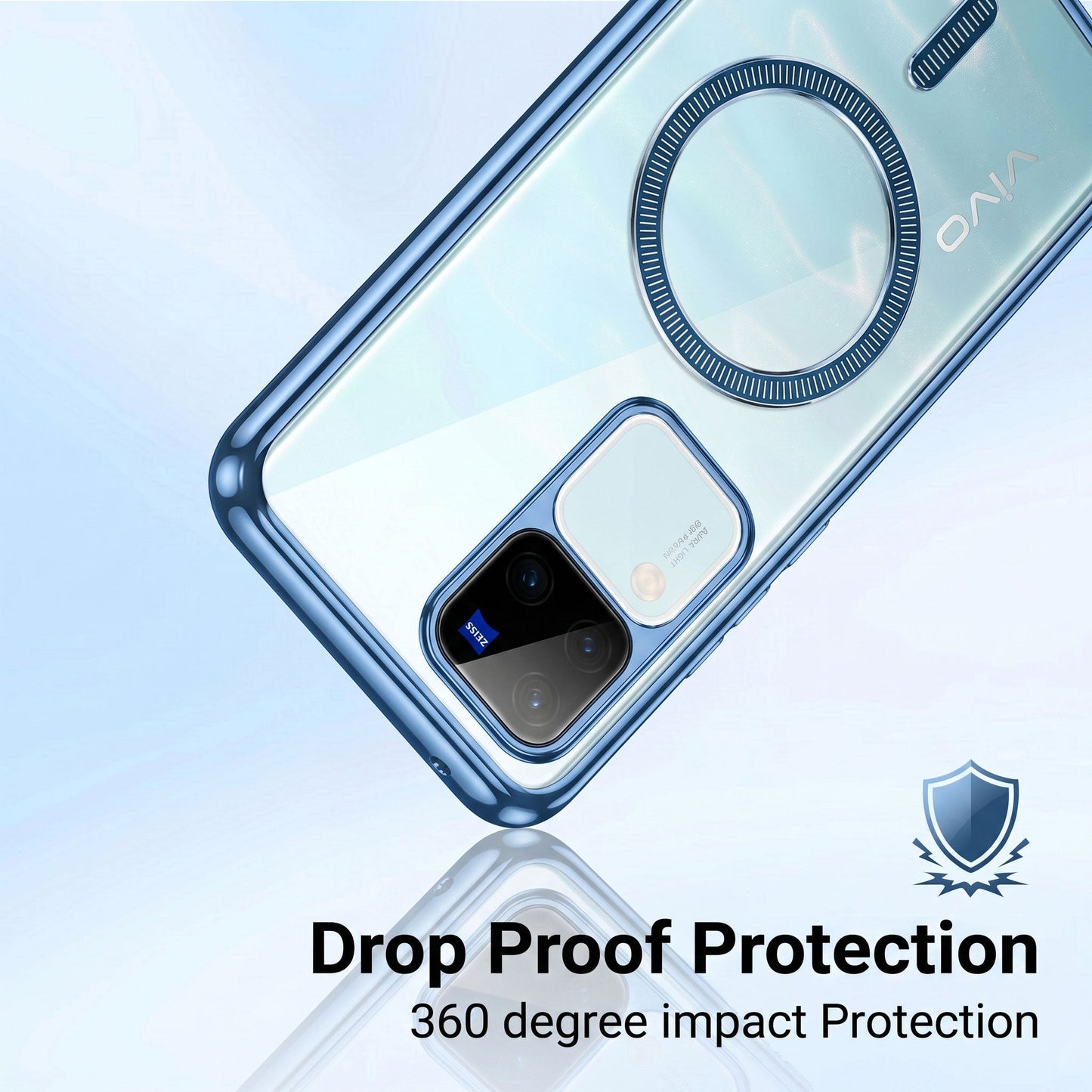 Vivo V30 Pro 5G Electroplated Magnetic Magsafe Case