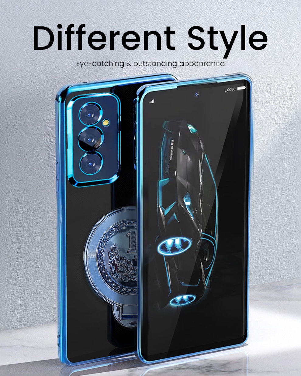 Samsung Galaxy A35 5G Electroplating Billion Wheel Case