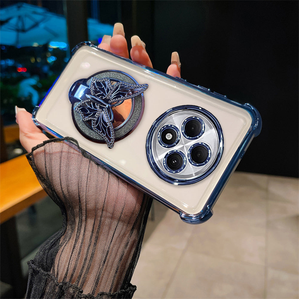 Oppo F27 Pro+ 5G Premium Butterfly Stand Airbags Case