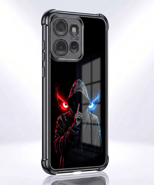 Motorola Edge 50 Neo 5G Hooded Shadow Demon Airbags Printed Back Case
