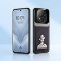 Redmi Note 14 Pro+ 5G Shaheed Bhagat Singh 3D Metal Leather Back Case