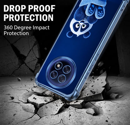 Oppo F31 Pro+ 5G Cute Panda Airbags Printed Back Case