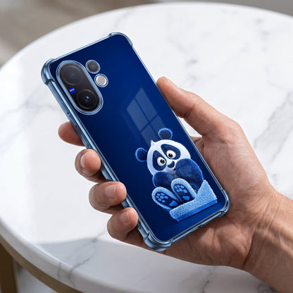 Vivo V60 5G Cute Panda Airbags Printed Back Case