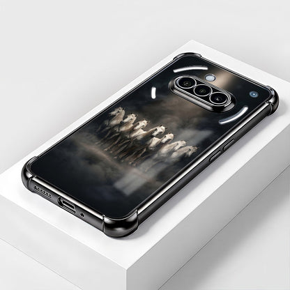 Nothing Phone 3a 5G Running Horses Airbags Printed Back Case