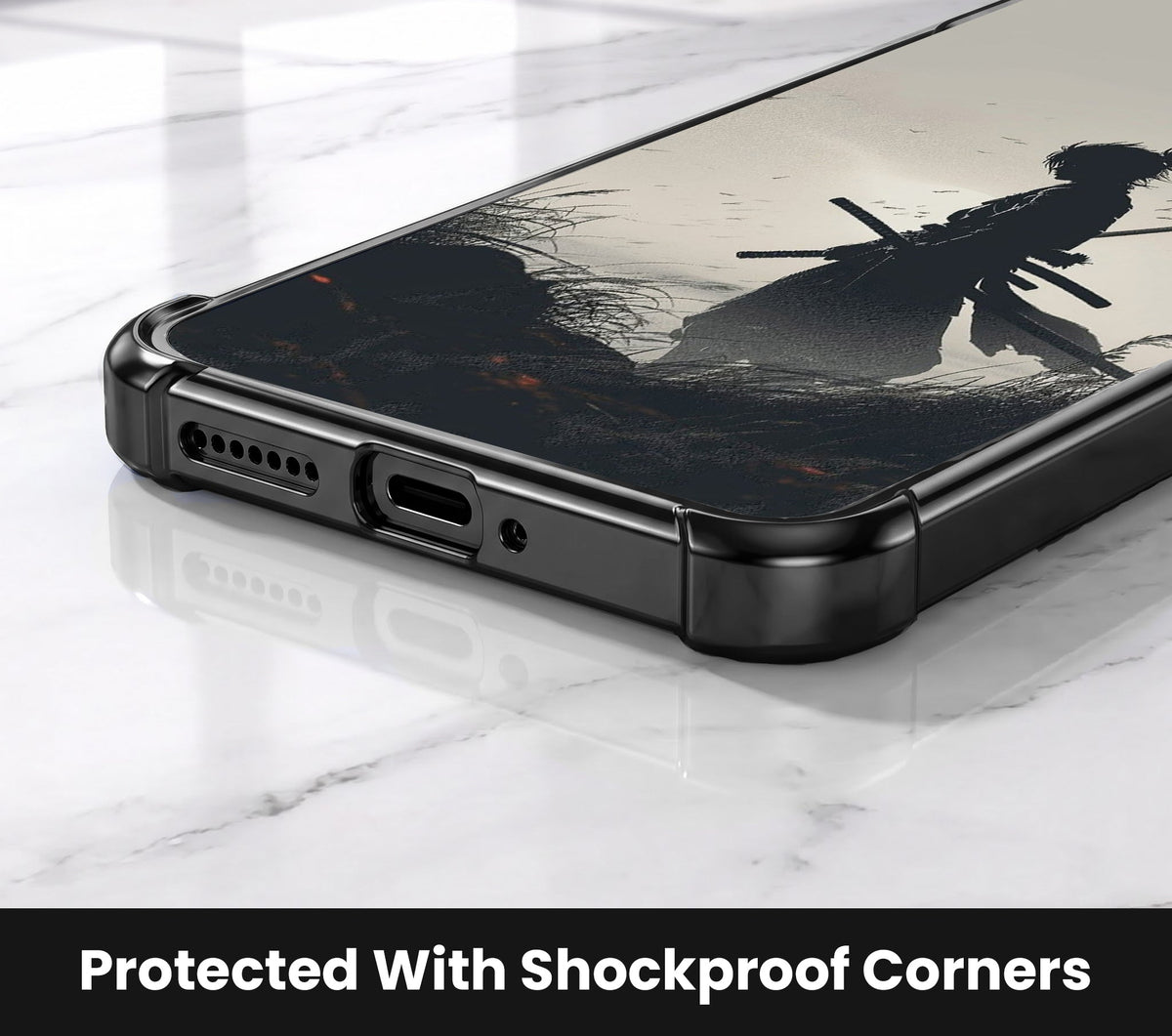 Vivo V60 5G Shadow Samurai Airbags Printed Back Case