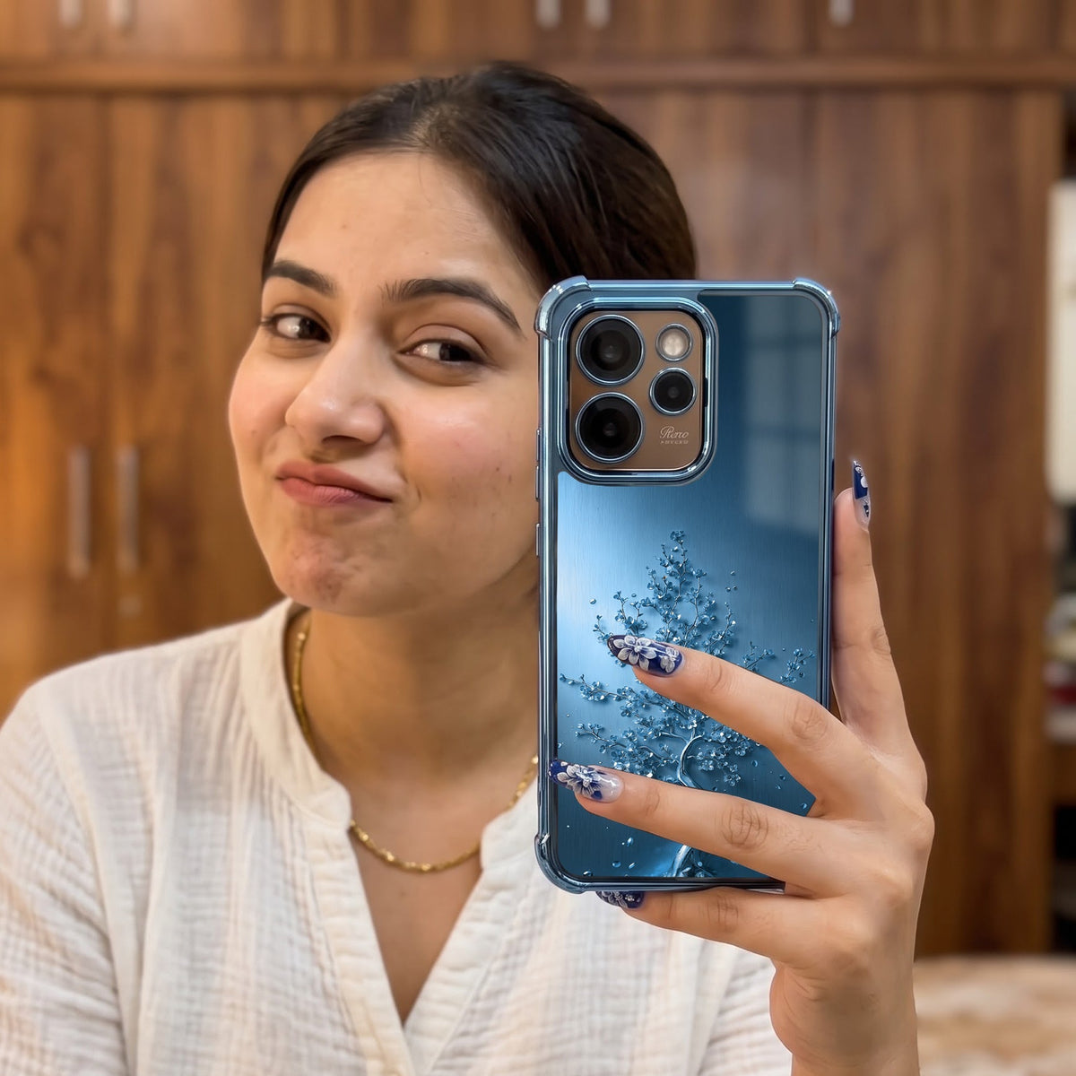 Oppo Reno 15 Pro Mini 5G Faith Tree Airbags Printed Back Case
