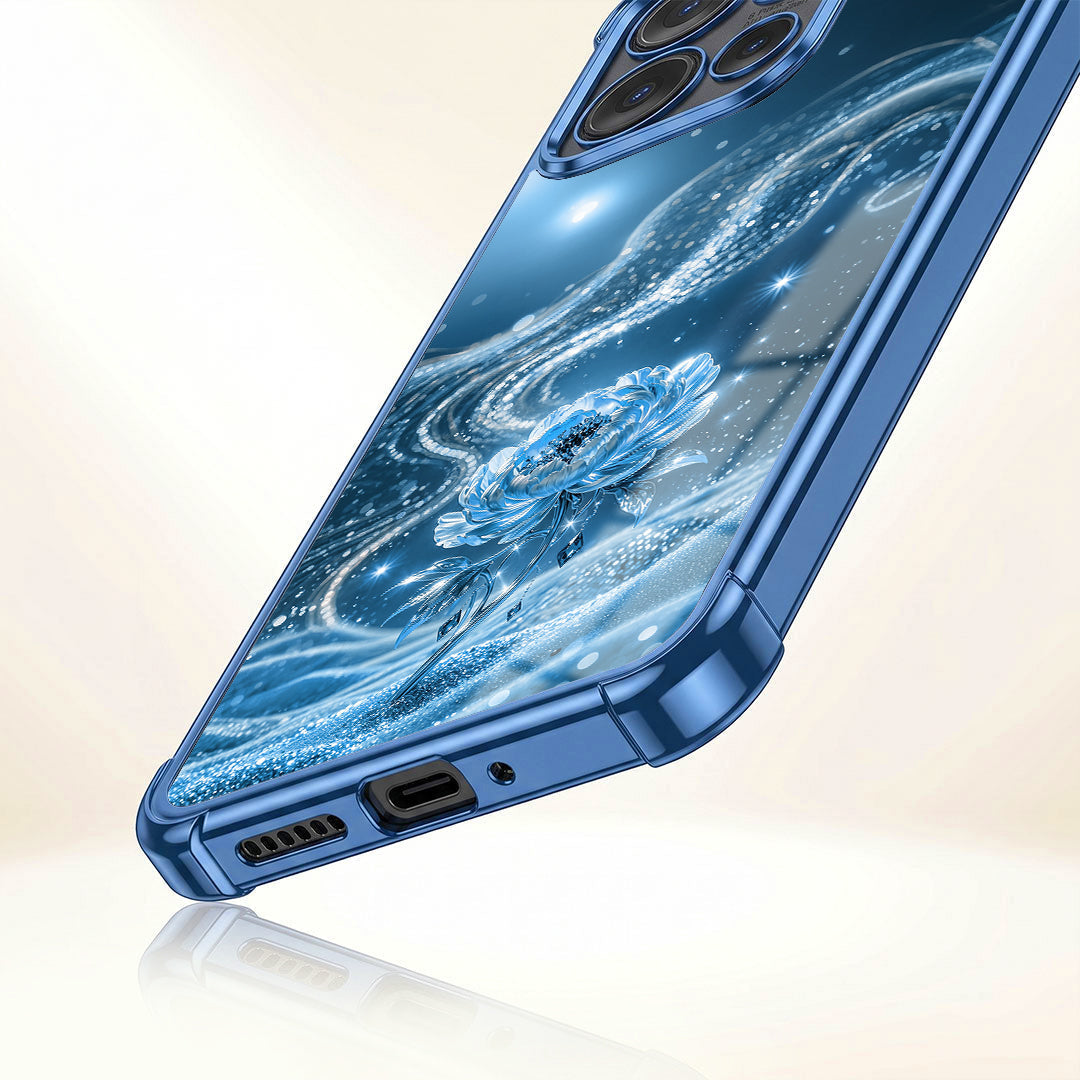 Motorola Edge 50 Neo 5G Blue Rose Airbags Printed Back Case