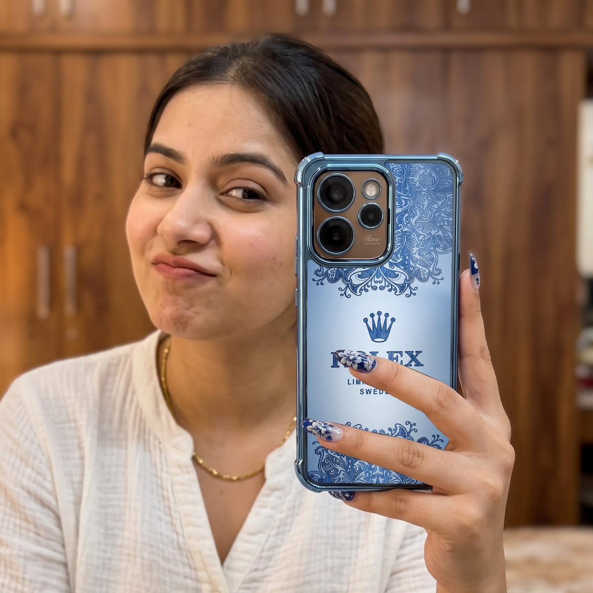 Oppo Reno 15 Pro Mini 5G Rolex Airbags Printed Back Case