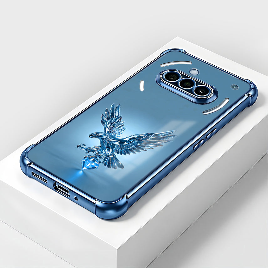 Nothing Phone 3a 5G Blue Eagle Airbags Printed Back Case