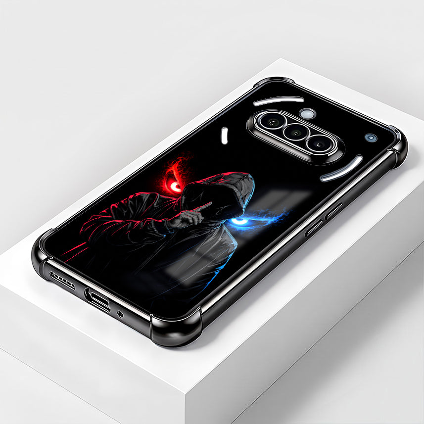 Nothing Phone 3a 5G Hooded Shadow Demon Airbags Printed Back Case