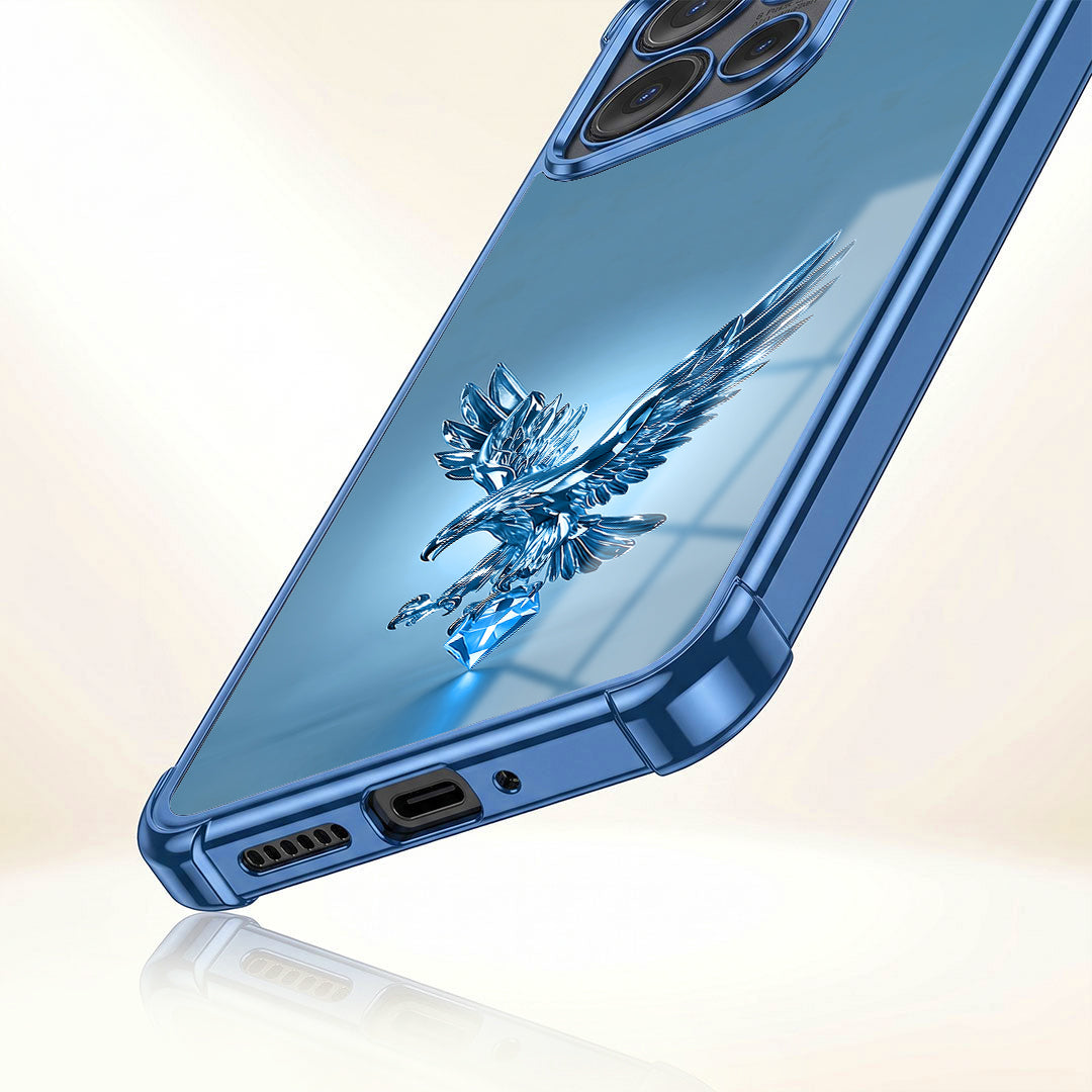 Motorola Edge 50 5G Blue Eagle Airbags Printed Back Case