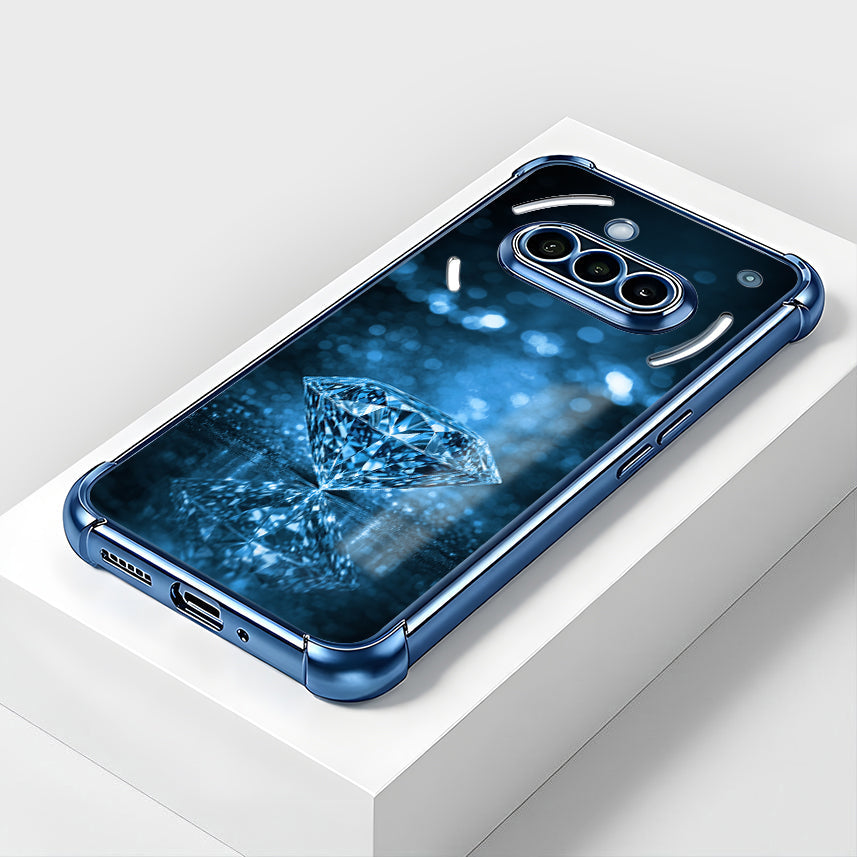 Nothing Phone 3a 5G Blue Diamond Airbags Printed Back Case
