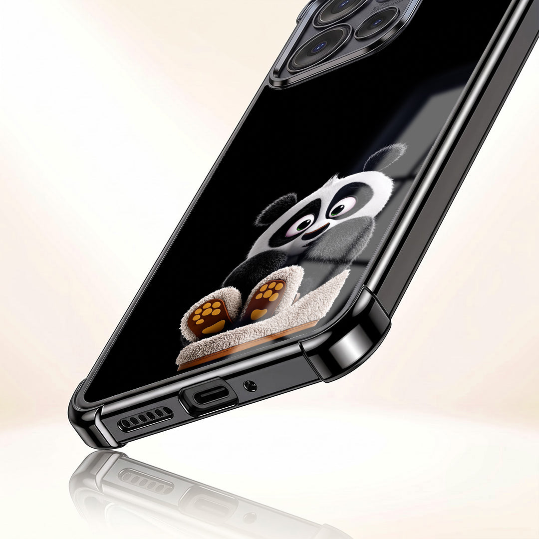 Motorola Edge 50 5G Cute Panda Airbags Printed Back Case