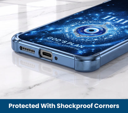 Oppo F31 Pro+ 5G Premium God’s Plan Evil Eye Airbags Printed Back Case