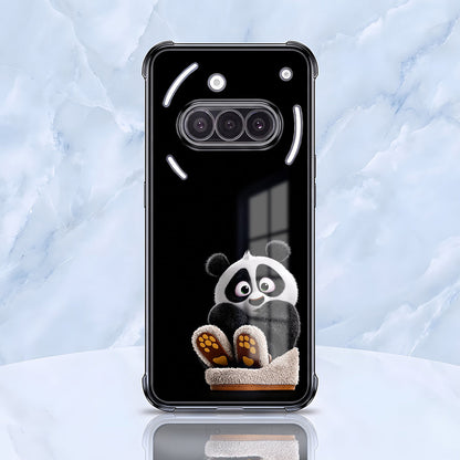 Nothing Phone 3a 5G Cute Panda Airbags Printed Back Case