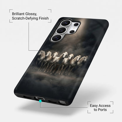 Samsung Galaxy S25 Ultra 5G Running Horses Protective Cases