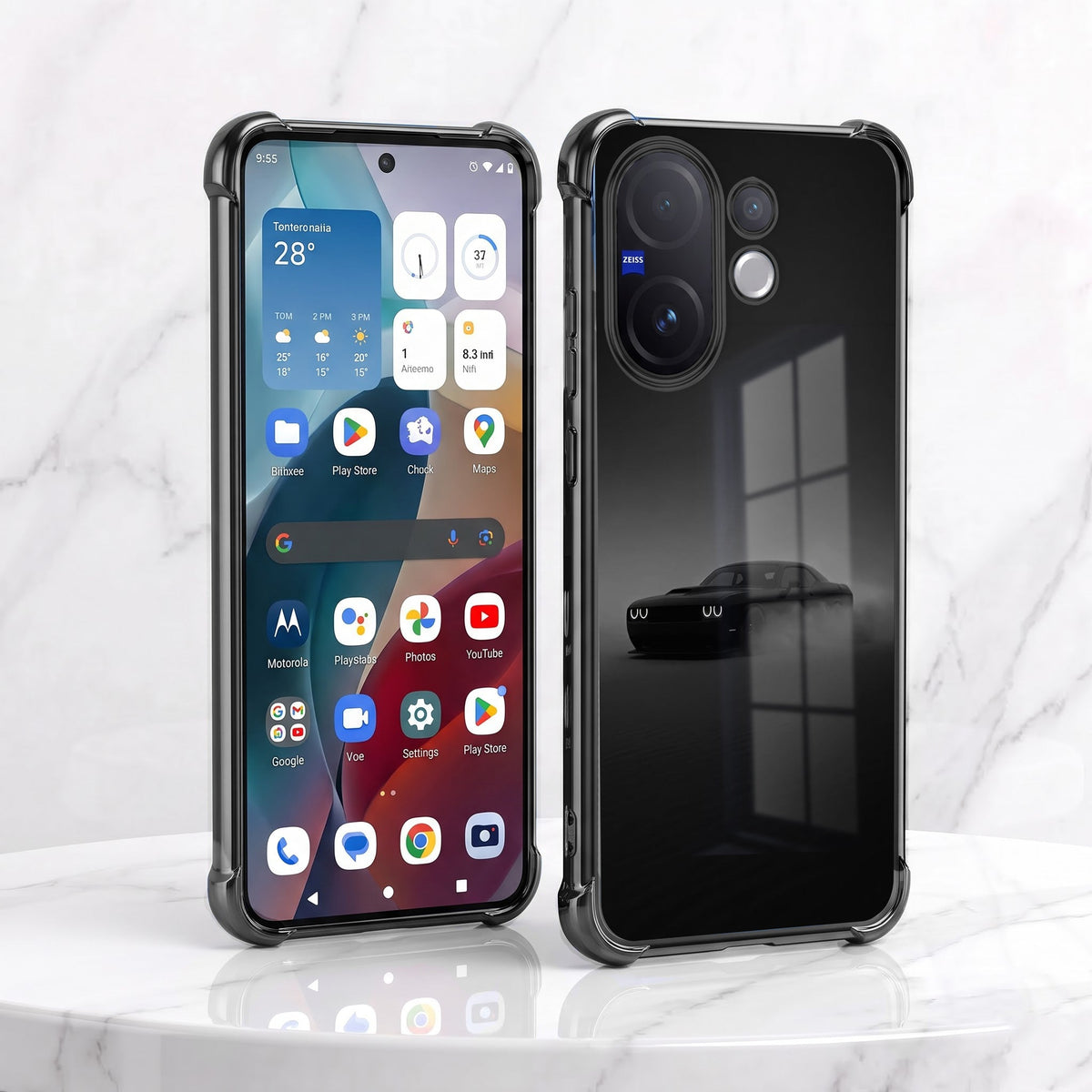 Vivo V60 5G Dodge Phantom Airbags Printed Back Case