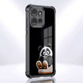 Motorola Edge 50 5G Cute Panda Airbags Printed Back Case