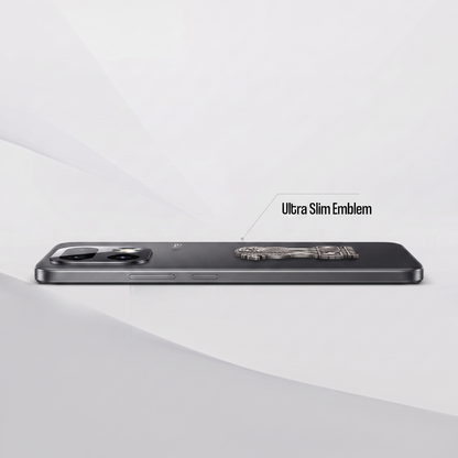 Realme 16 Pro+ 5G Compatible Satyamev Jayate 3D Metal Emblem Sticker