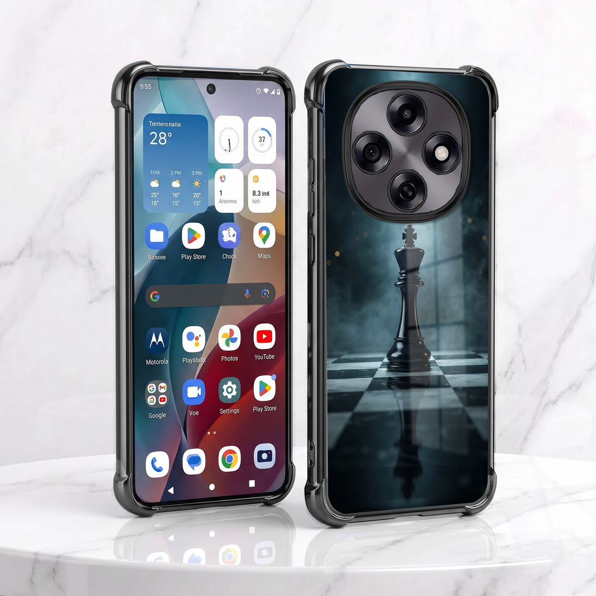 Oppo F31 Pro 5G Checkmate Airbags Printed Back Case