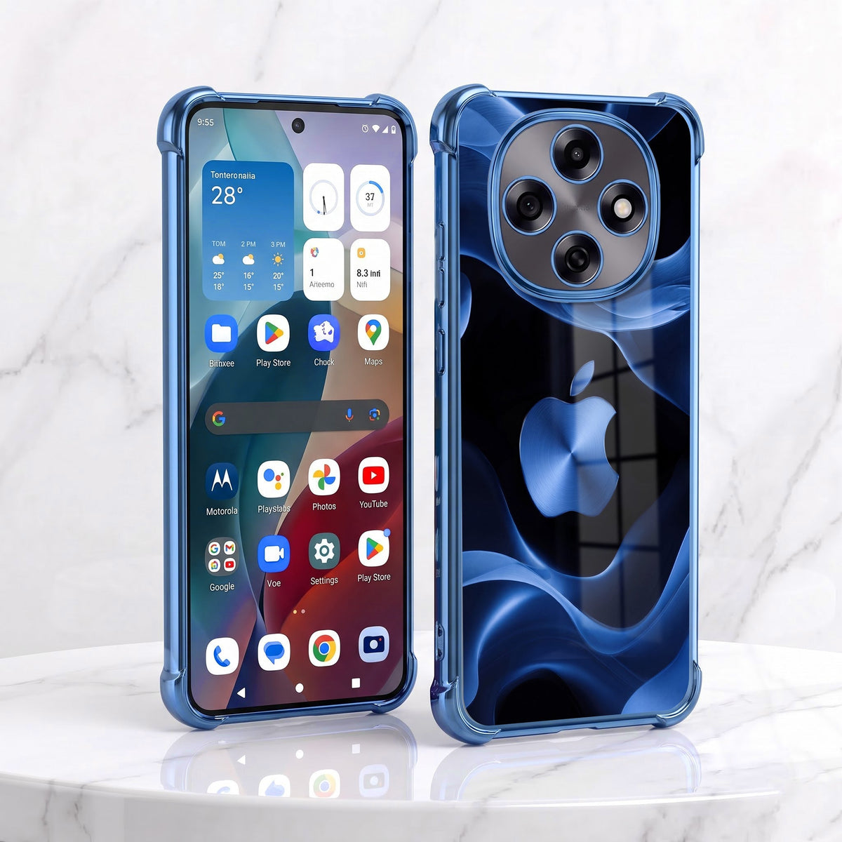 Oppo F31 Pro 5G Premium Wave Airbags Printed Back Case