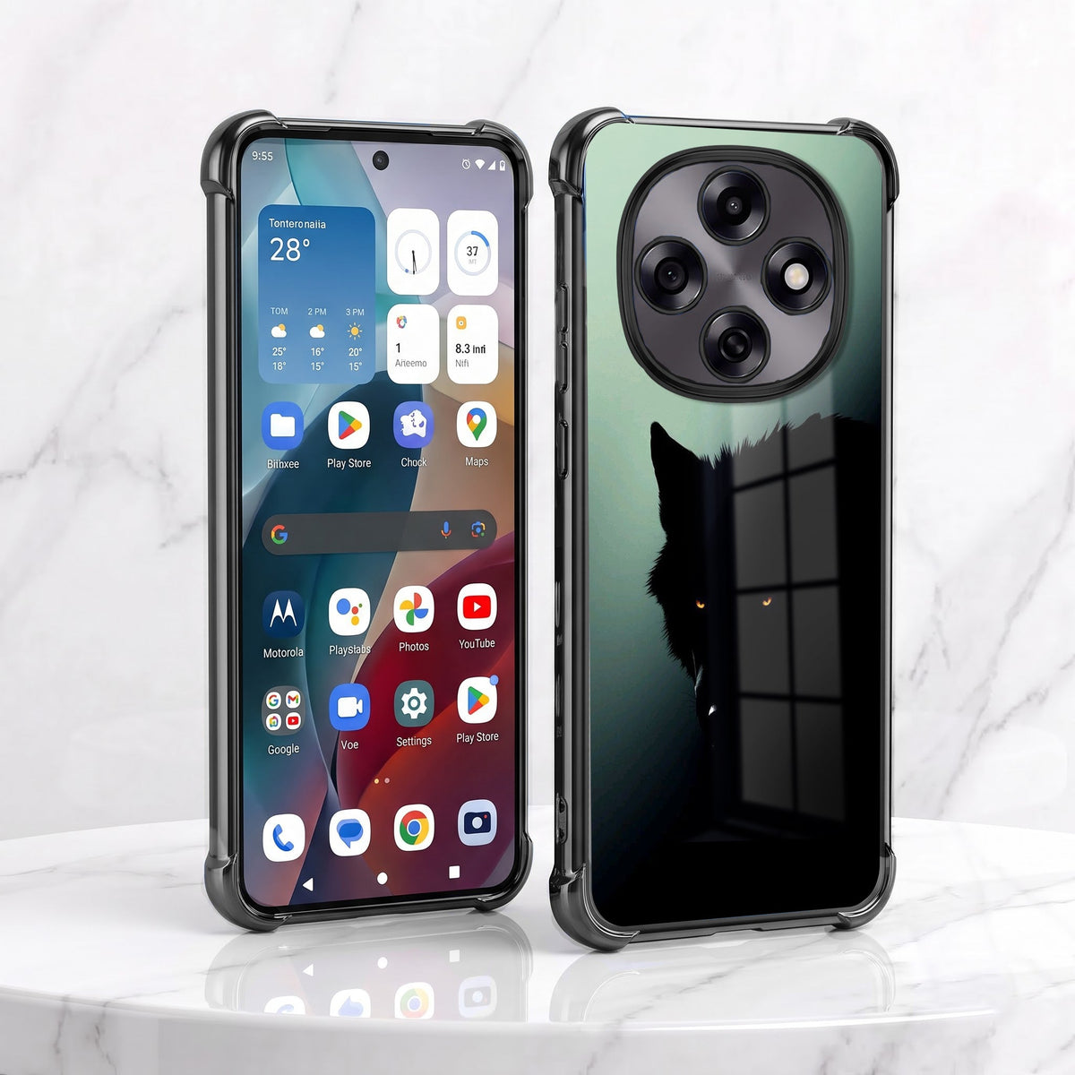 Oppo F31 Pro 5G Shadow Prowler Airbags Printed Back Case
