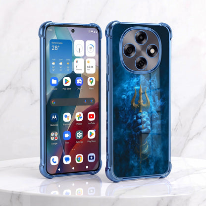 Oppo F31 Pro 5G Premium Golden Trishul Airbags Printed Back Case
