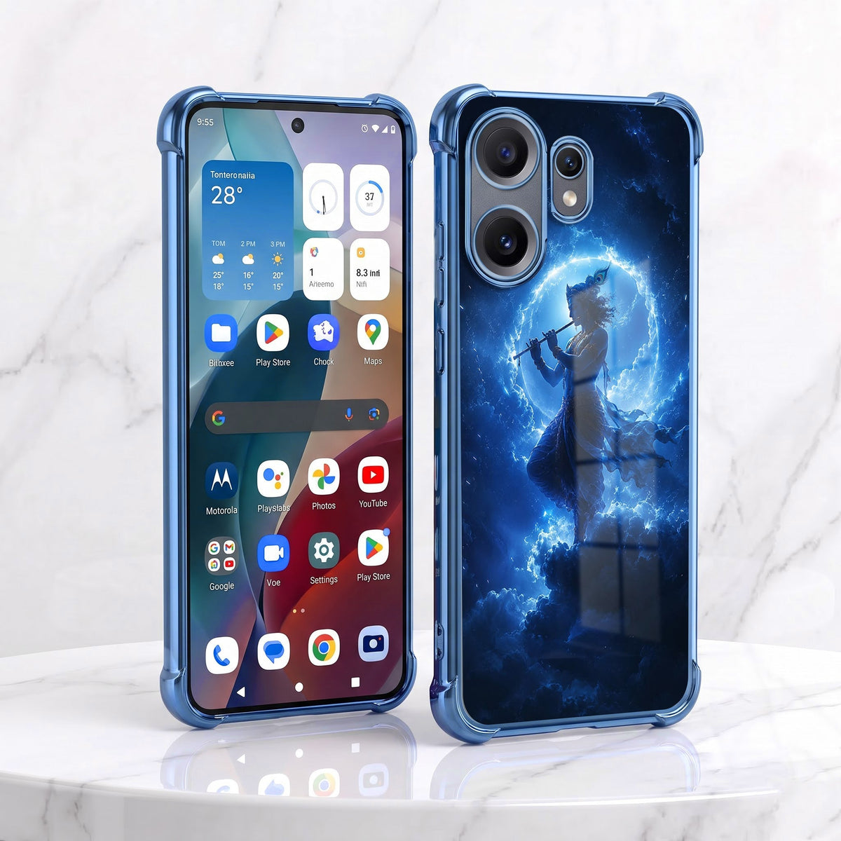 Nothing Phone 2 Pro 5G Lord Krishna Airbags Printed Back Case