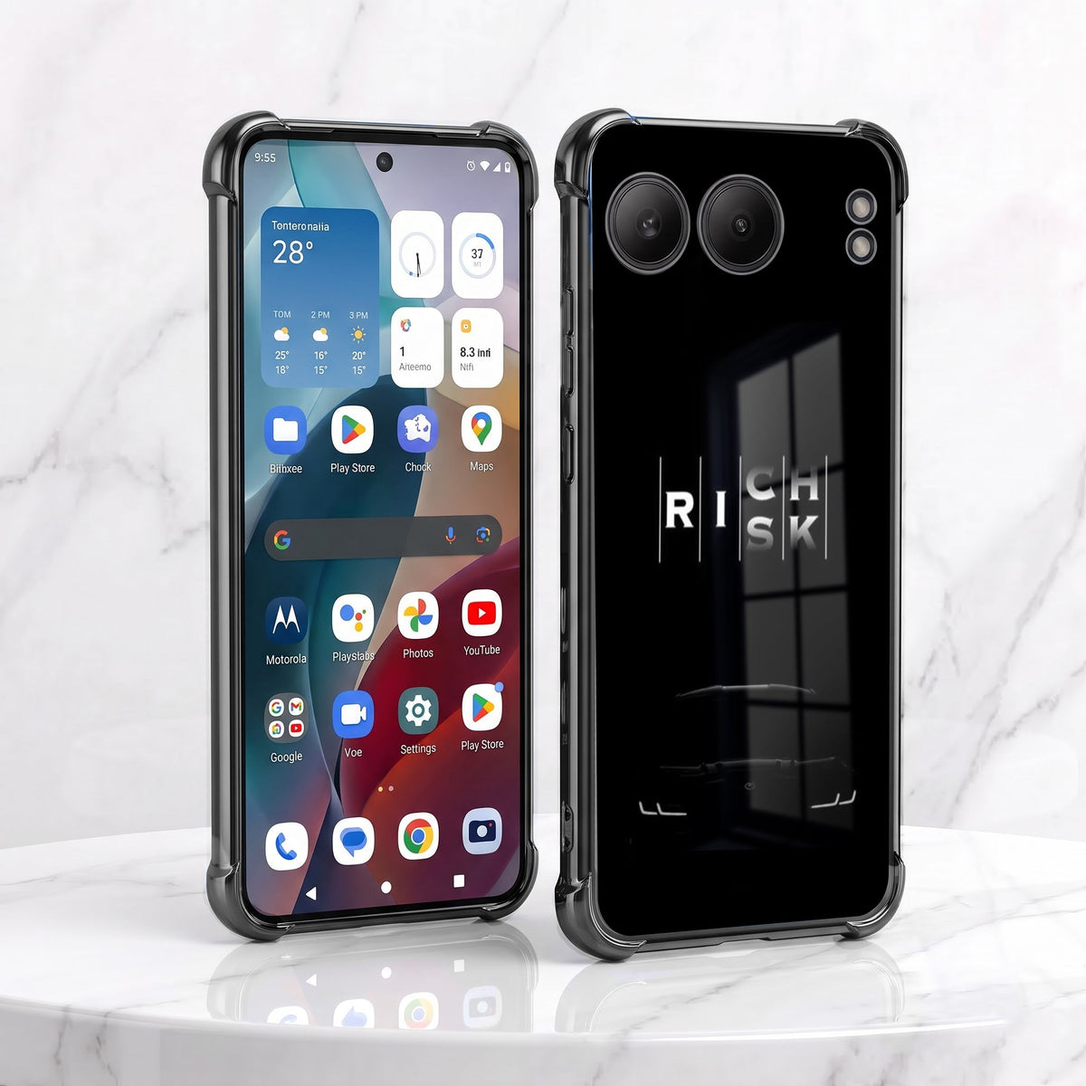 One Plus Nord 4 5G Midnight Risk Airbags Printed Back Case