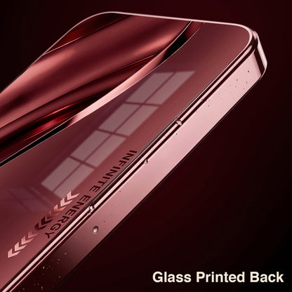 Samsung Galaxy A36 5G Infinity Energy Burgundy Electroplated Glass Back Case