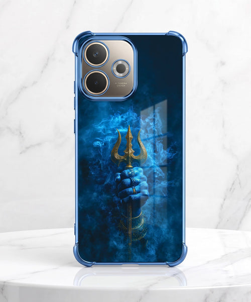 Oppo A5 Pro 5G Premium Shiv Trishul Airbags Printed Back Case