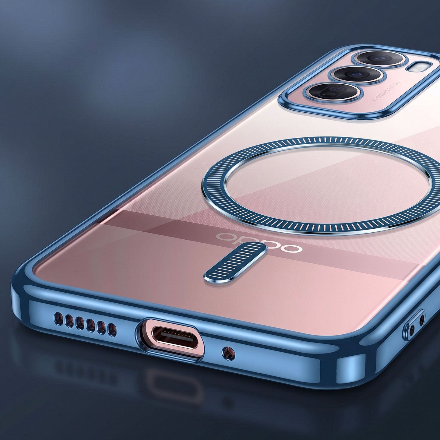 Oppo Reno 12 Pro 5G Electroplated Magnetic Magsafe Case