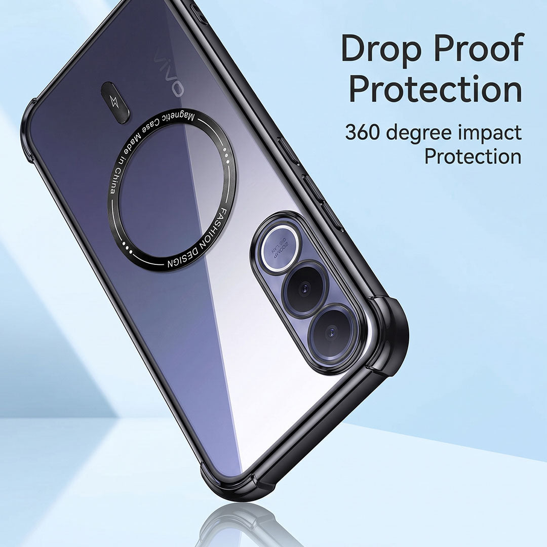 Vivo V70 FE 5G Premium Magnetic MagSafe Shockproof Airbag Case